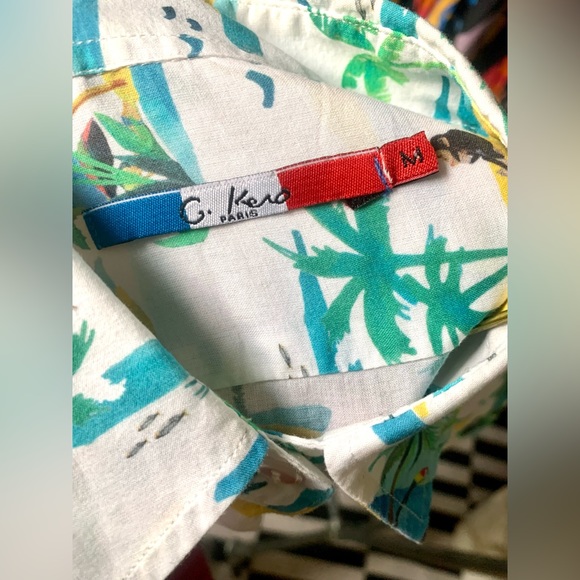 G.Kero Paris Button Down in Palm Island - Picture 3 of 3